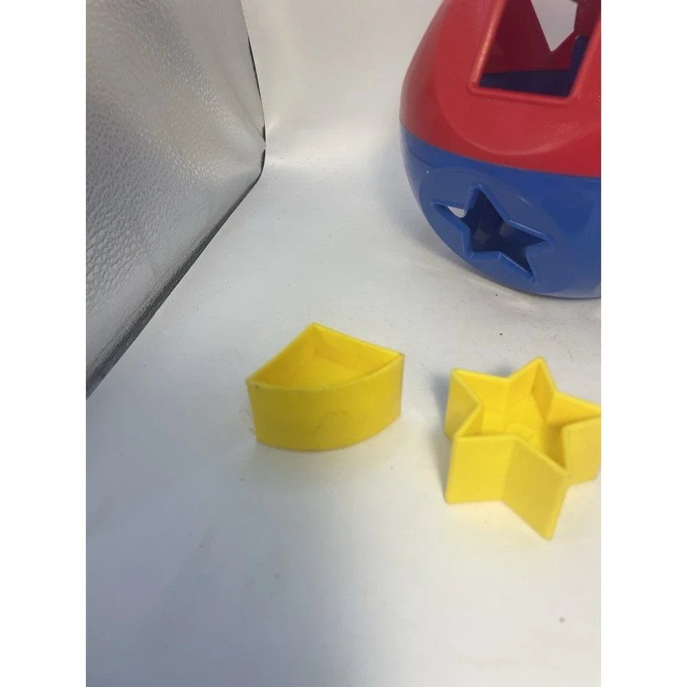 Vintage Tupperware Shape-O Toy Ball Shape Sorter InCOMPLETE 4 Piece Only 6